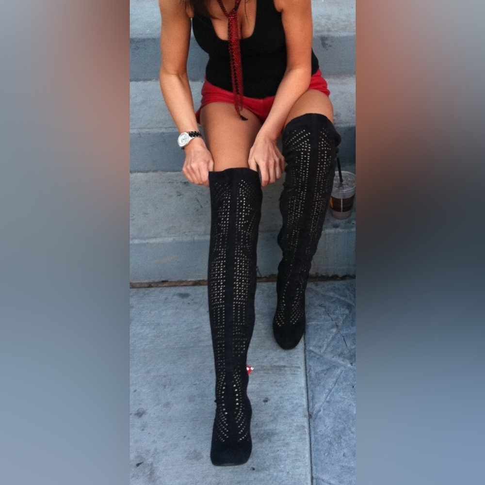 HP 🎉🎉Jeffrey🔥 Campbell over the knee boots !